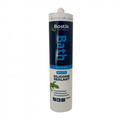 BOSTIK Bath Sanitary Silicone Sealant White - 280 Ml