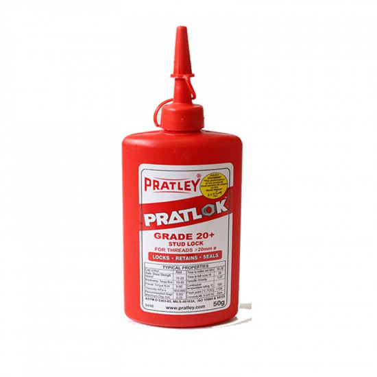 PRATLEY Adhesive Studlock 50gr Grade 20+