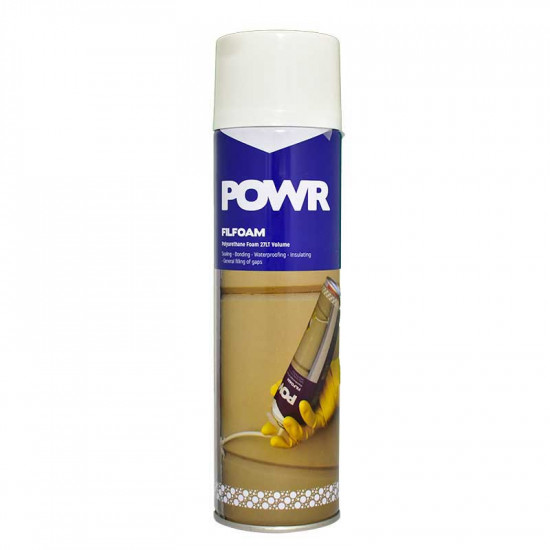 POWR Polyurethane Foam Filler (filfoam) 750ml POWR Polyurethane Foam Filler (filfoam) 750ml