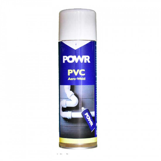 Powr Aero-weld Pvc Pipe Spray Adhesive 460ml Powr Aero-weld Pvc Pipe Spray Adhesive 460ml