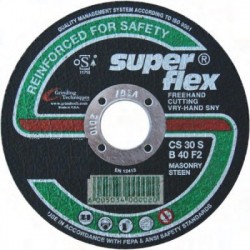 Superflex Abrasive Stone Cutting Disc 100mm*2.5mm*16.0mm