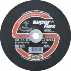 Superflex Abrasive Steel Grinding Disc 230mm*6mm*22.2mm