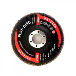 RIGGER Abrasive Industrial Flap Disc 115mm X 22.23mm - 60 Grit