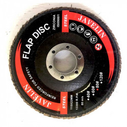 RIGGER Abrasive Industrial Flap Disc 115mm X 22.23mm - 80 Grit