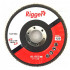 RIGGER Abrasive Diy Flap Disc 115mm X 22.23mm - 120 Grit