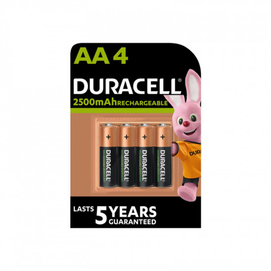 DURACELL Battery Rechargeable Aa 4's Dur037 DURACELL Battery Rechargeable Aa 4's Dur037