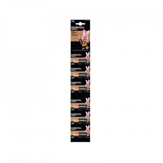 DURACELL Battery Copper Black Aa 6's Perf Card Duro66 DURACELL Battery Copper Black Aa 6's Perf Card Duro66
