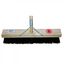RIGGER Plat Form Broom Soft Black 450mm Come With H&le