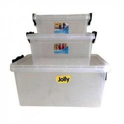 Big Jim Storage Bin 1.2lt Clear
