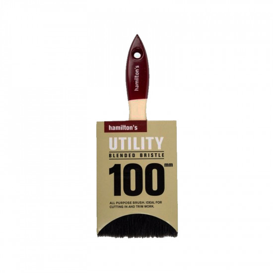 HAMILTON Paint Brush Utility 100mm HAMILTON Paint Brush Utility 100mm