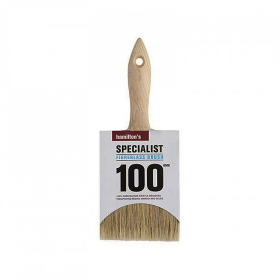 HAMILTON Paint Brush F/glass 100mm HAMILTON Paint Brush F/glass 100mm