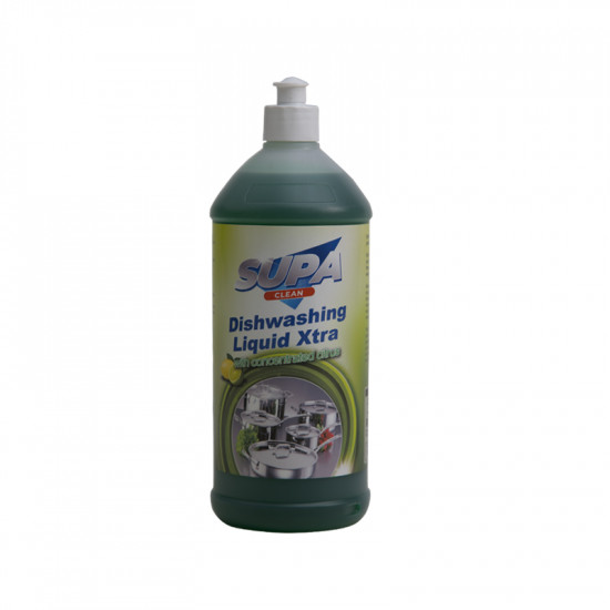SUPA Clean Dishwashing Liquid Xtra With Citrus Biodegradable 1 Litre SUPA Clean Dishwashing Liquid Xtra With Citrus Biodegradable 1 Litre