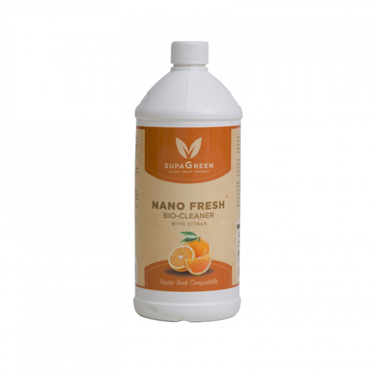 SUPA Green Nano Fresh Bio-cleaner With Citrus 1 Litre SUPA Green Nano Fresh Bio-cleaner With Citrus 1 Litre