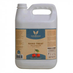 SUPA Green Nano Treat Septic Tank Bio Digester With Cherry 5 Litre