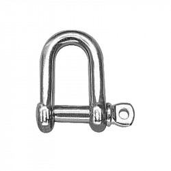 D Shackle 8mm Galv 1224