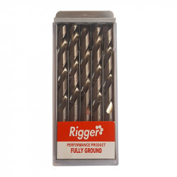 RIGGER Drill Bit Hss Pkt5 10.0mm