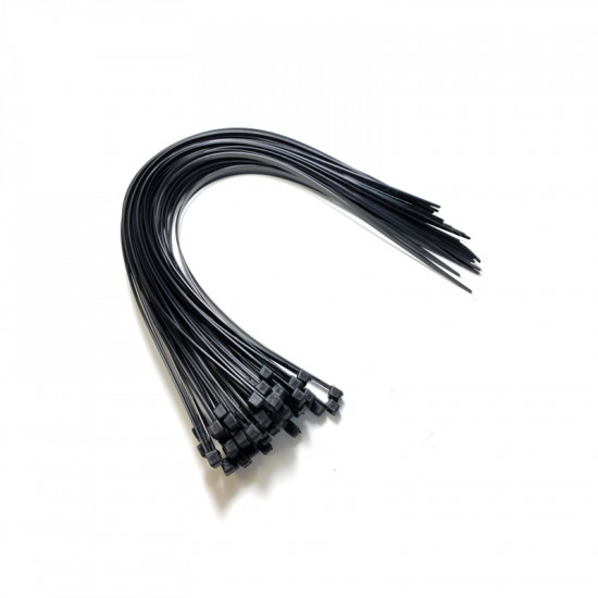 Hellerman Tyton Cable Ties Black 150mm*3.5mm Pack 100 T30r Hellerman Tyton Cable Ties Black 150mm*3.5mm Pack 100 T30r
