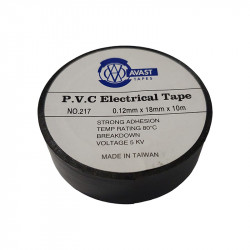AVAST Pvc Insulation Tape 10m - Black