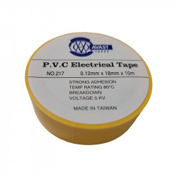 AVAST Pvc Insulation Tape 10m - Yellow
