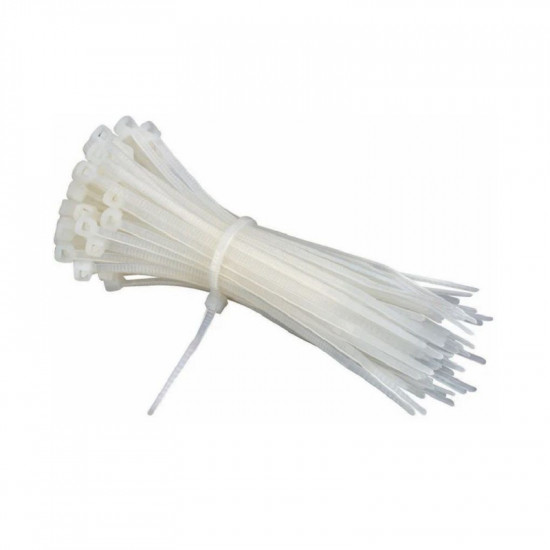 Hellerman Tyton Cable Ties White 104mm*2.5mm Pack 100 T18r Hellerman Tyton Cable Ties White 104mm*2.5mm Pack 100 T18r