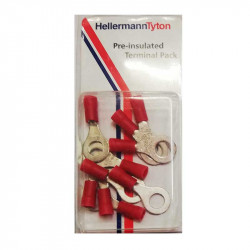 Hellerman Tyton Terminal Pp Ins Ring 6.5mm Pkt10 Prpk1