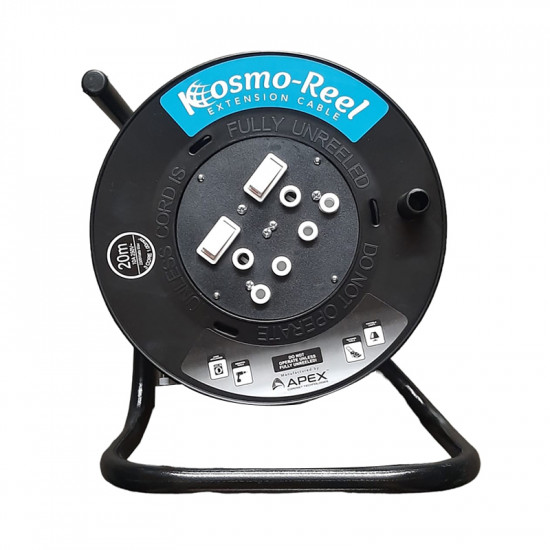 KOSMO-REEL Plastic Extension Reel 2 X 10a 20m X 1.0mm KOSMO-REEL Plastic Extension Reel 2 X 10a 20m X 1.0mm