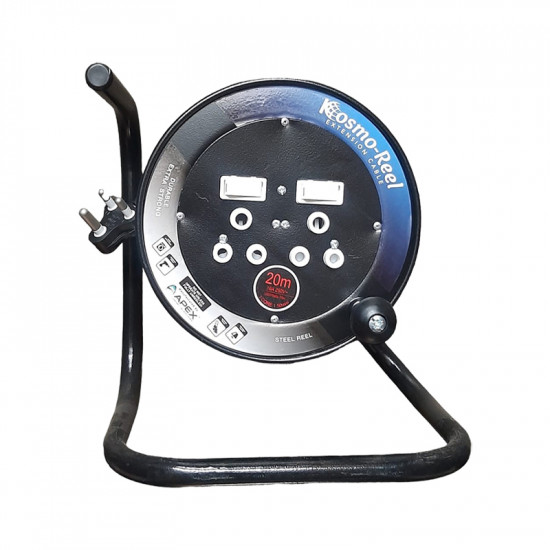 KOSMO-REEL Plastic Extension Reel 2 X 16a 20m X 1.5mm KOSMO-REEL Plastic Extension Reel 2 X 16a 20m X 1.5mm