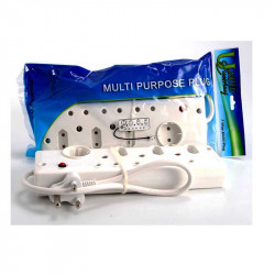 United Electrical 7 Way Multiplug With Surge Protector