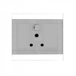 United Electrical Plastic Single Switch Socket 4x4