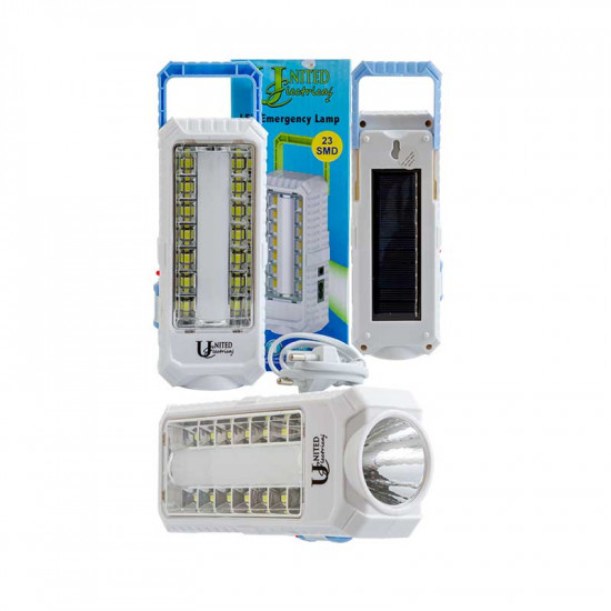 United Electrical Emergency 23 Led Light With Solar Interface United Electrical Emergency 23 Led Light With Solar Interface