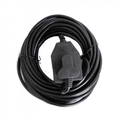 United Electrical 10 Metre Extension Cord Black 10 Amp