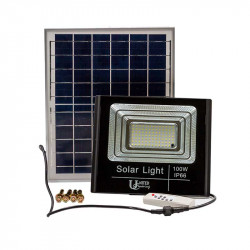 United Electrical Floodlight With Solar Aluminum 100w Led