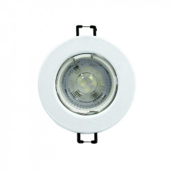 United Electrical 5 Watt Gu10 Led Bulb With White Finish Fitting