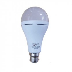 United Electrical 9 Watt B22 Rechargeable Led Bulb Cool White