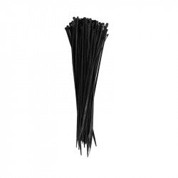 United Electrical Cable Tie Black 400mm X 4.6mm ( Pack Of 100 )