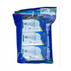 United Electrical9 Watt B22 Rechargeable Led Bulb Cool White 3 Pack