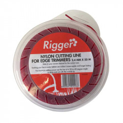 RIGGER Linetrimmer Nylon Line 2.4mmx 50mt Donut