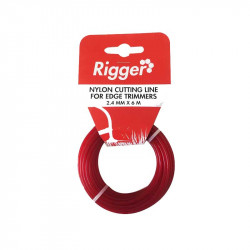 RIGGER Line Trimmer Nylon Line 2.4mmx6mt