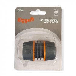RIGGER Garden Hose Mender/repairer 12mm - 1/2" Abs Softgrip H20013