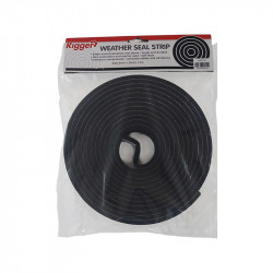 RIGGER Weather Seal 6mm*25mm*5mt Black Foam