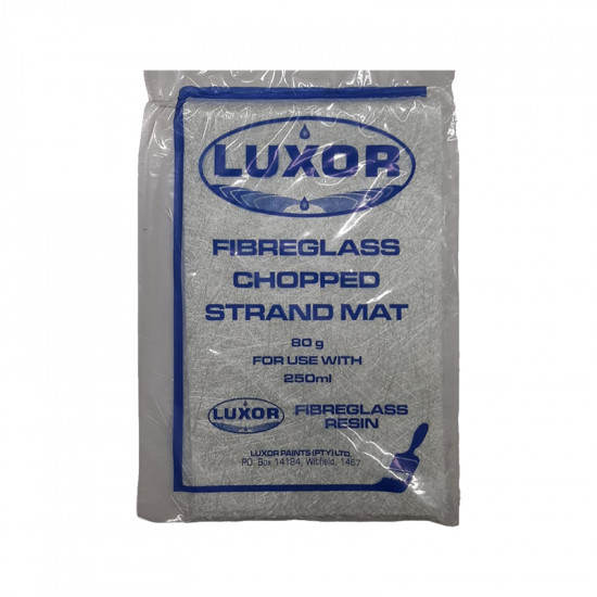 LUXOR Fibre Glass Chopped Mat Prepack - 80 Ml LUXOR Fibre Glass Chopped Mat Prepack - 80 Ml