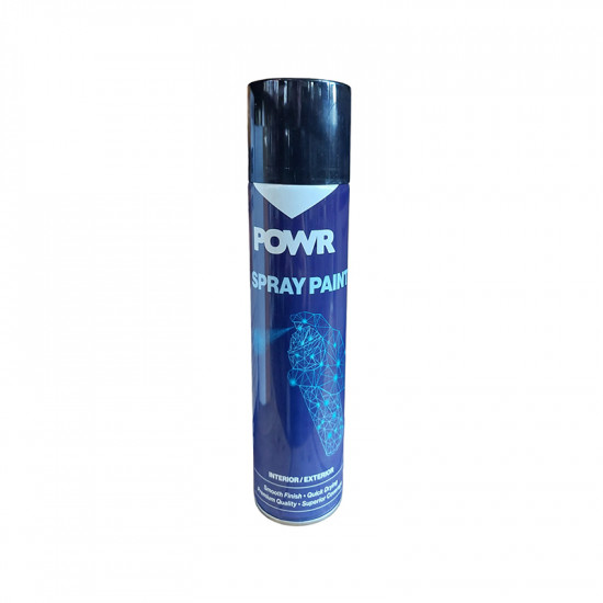 POWR Spray Paint Standard 300ml - Gloss Black POWR Spray Paint Standard 300ml - Gloss Black