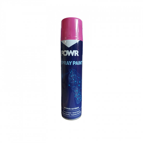 POWR Spray Paint Standard 300ml - Hot Pink POWR Spray Paint Standard 300ml - Hot Pink