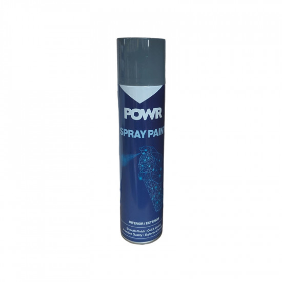 POWR Spray Paint Standard 300ml - Grey Machinery POWR Spray Paint Standard 300ml - Grey Machinery
