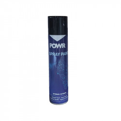 POWR Spray Paint St&ard 300ml - Black Satin