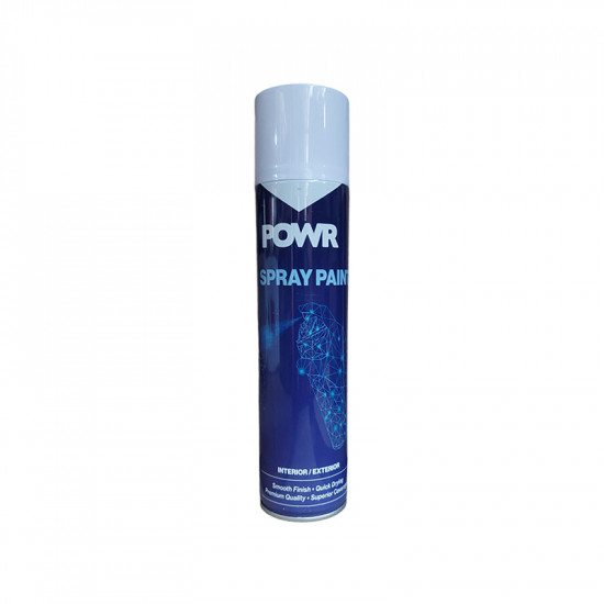POWR Spray Paint Standard 300ml - Matt White POWR Spray Paint Standard 300ml - Matt White