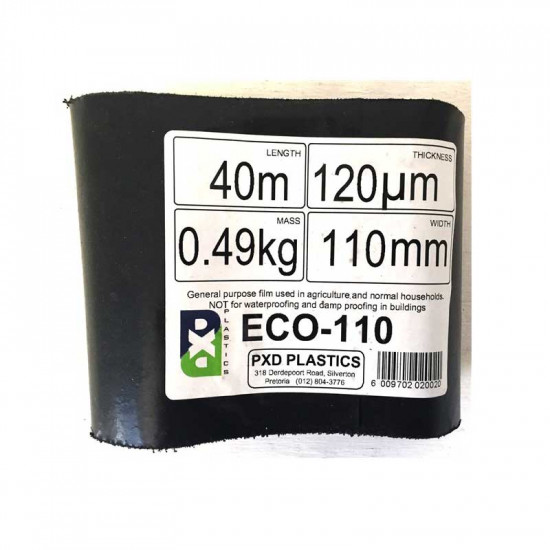 Pxd Plastics Pvc Damp Proof Course [non Sabs] 110mm X 40m X 120um