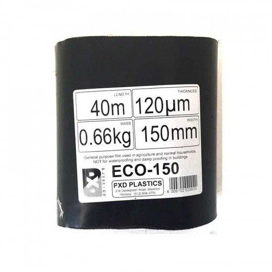 Pxd Plastics Pvc Damp Proof Course [non Sabs] 150mm X 40m X 120um