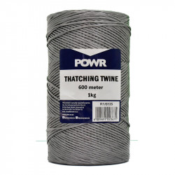 POWR Thatching Twine Polyprop Black Medium 1kg 600m/kg