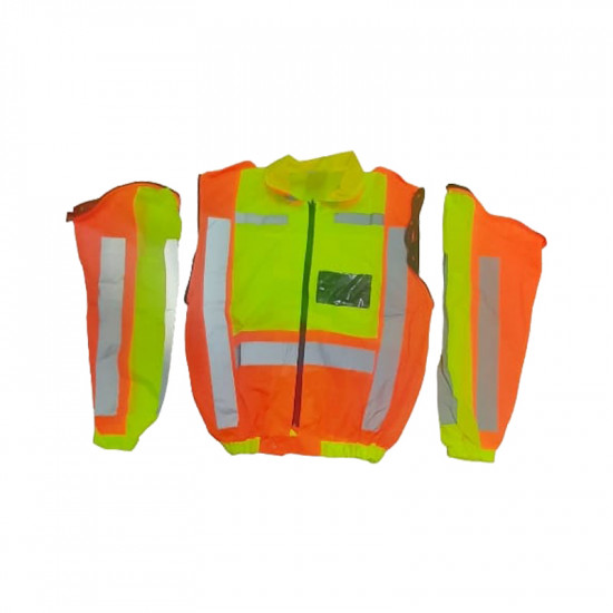 Jacket Metro Reflective Detach Sleeve Orge/lime Xl Vo30